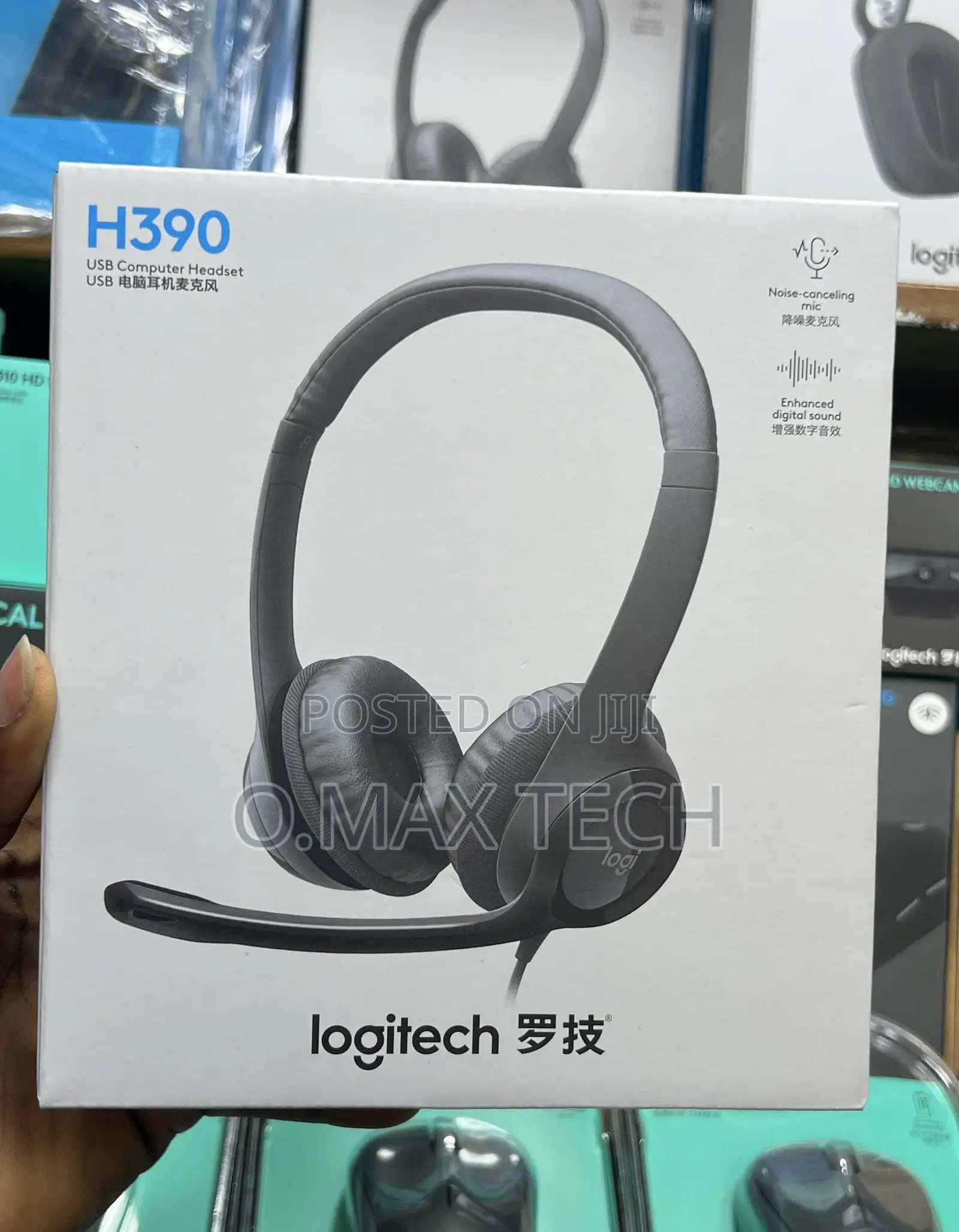 Logitech H390 Wired Headset for Pc/Laptop