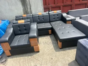 L Shaped Leather Made With Single