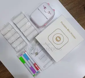 Mini Portable Printer With Accessories