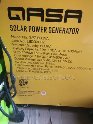 800w Qasa Solar Generator