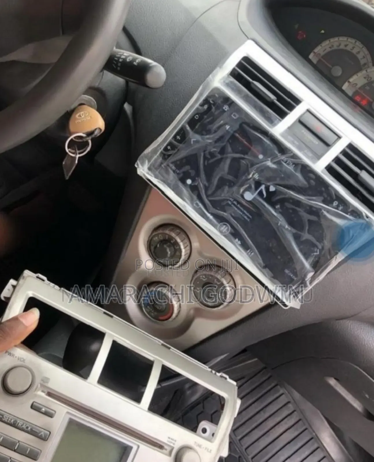 Toyota Yaris Android Navigation Screen