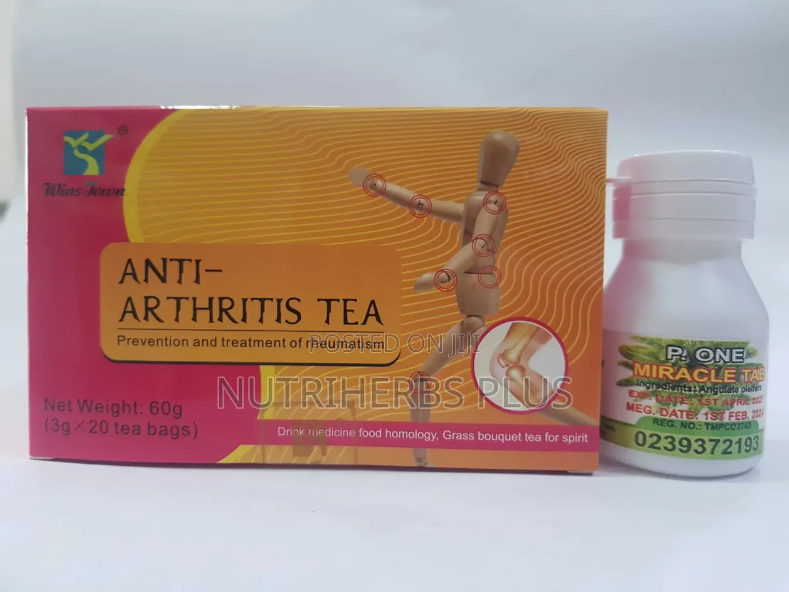 Anti- Arthritis Tea+ P- One Tablet:Comb for Arthritis, Joint