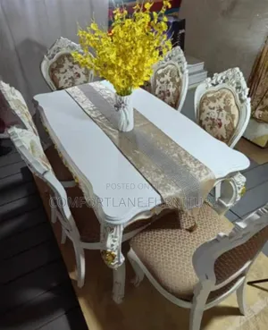 Royal Dining Table With Six Seaters