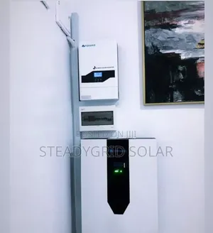 Yohako 5kva Inverter With 10kwh Lithium Ion Battery Setup