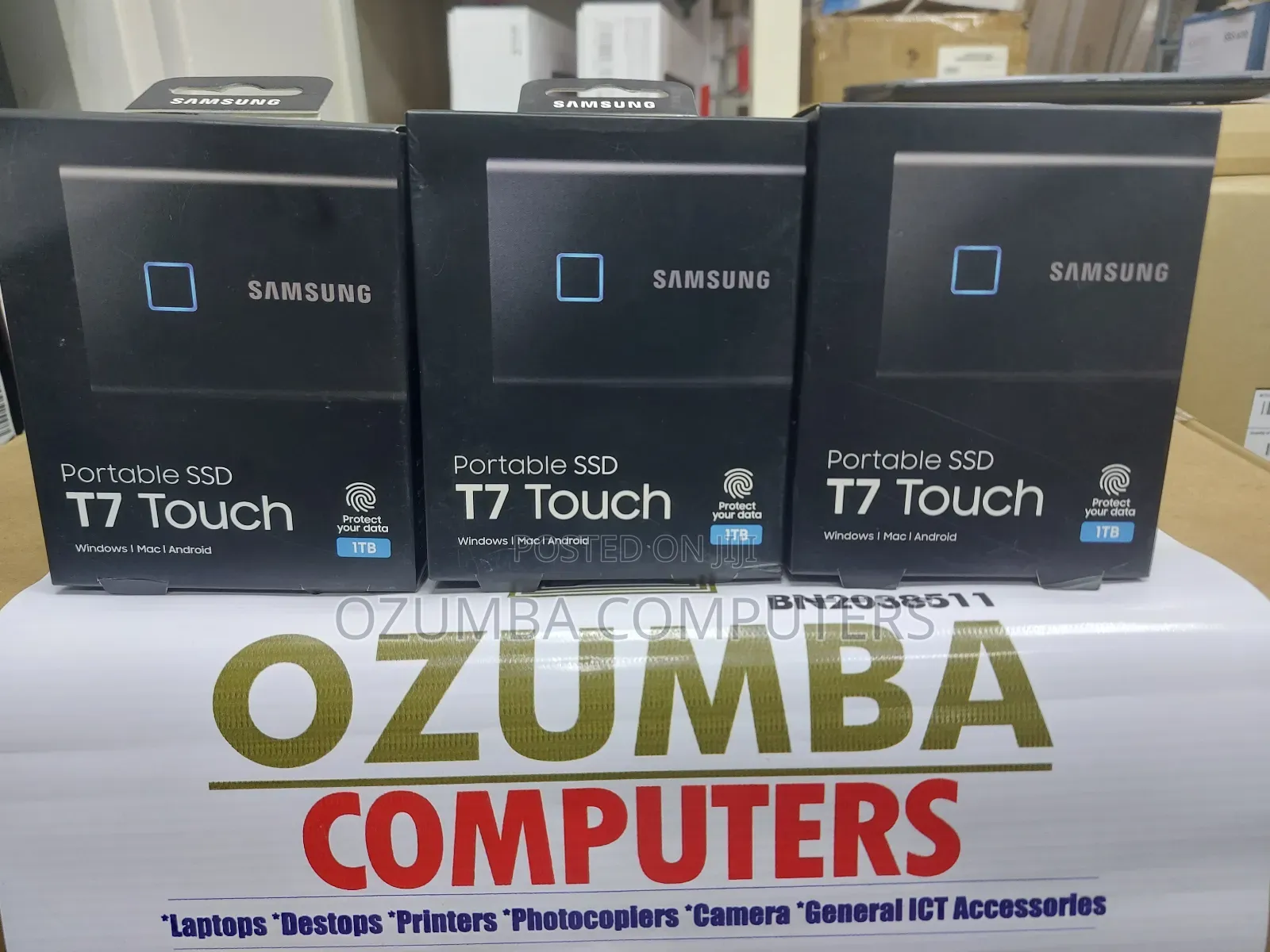 Samsung T7 Touch 1tb Portable Ssd