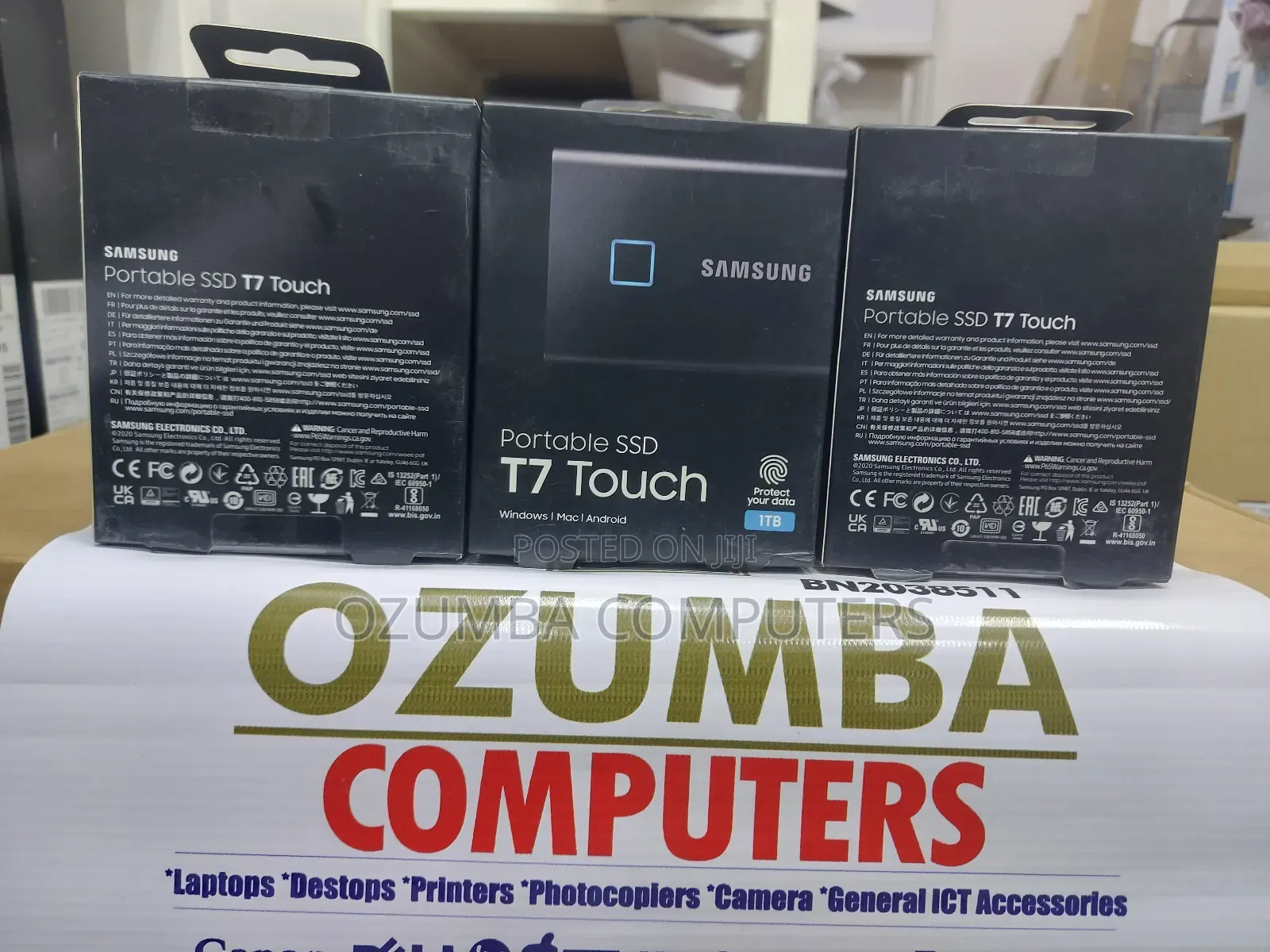 Samsung T7 Touch 1tb Portable Ssd