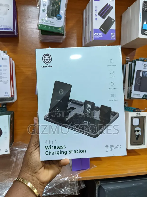 Green Lion in Wireless Charging Station in Ikeja Accessories