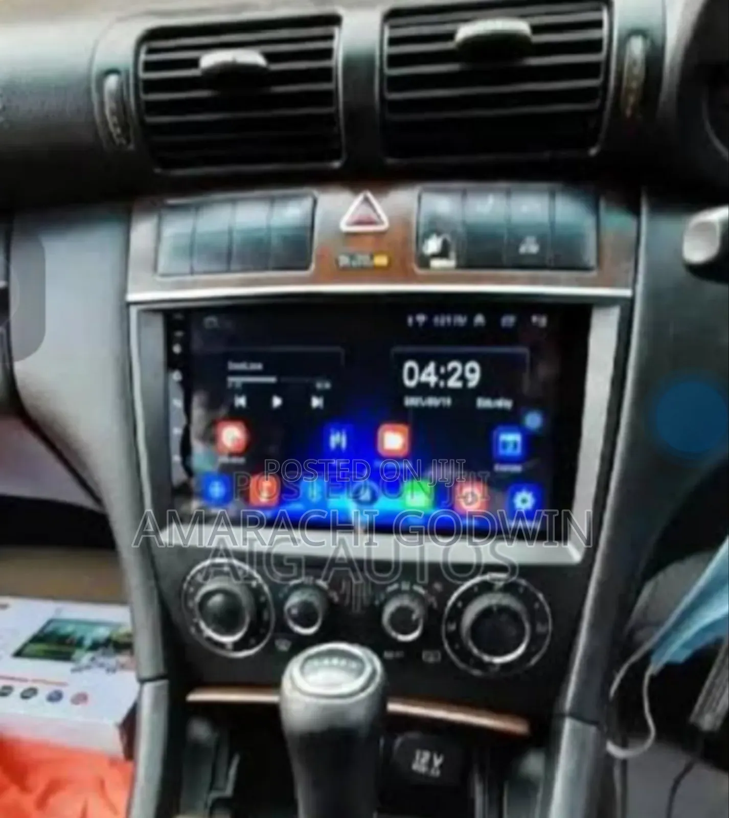 C.Class Benz Android Navigation Screen