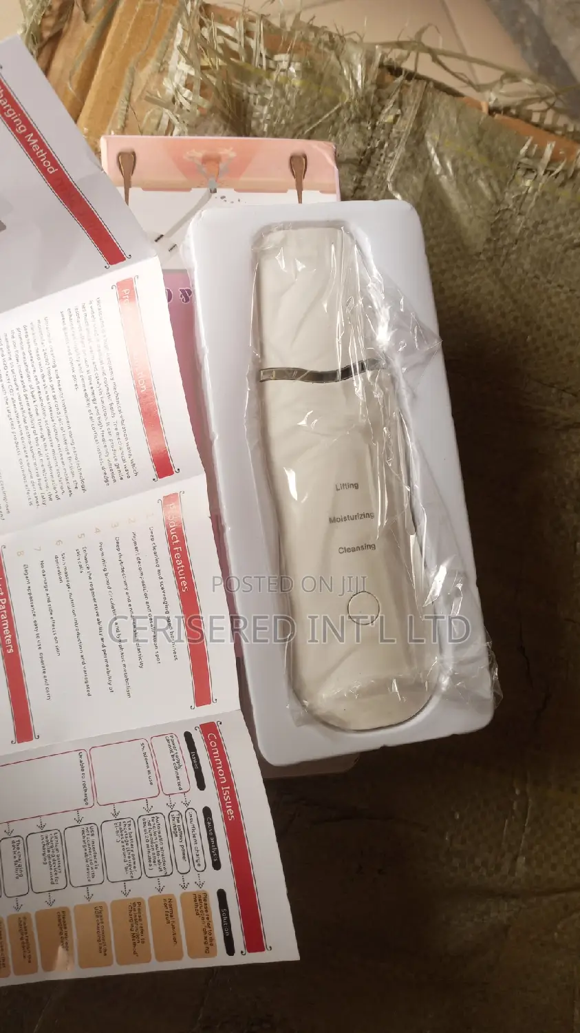 Ultrasonic Skin Scrubber