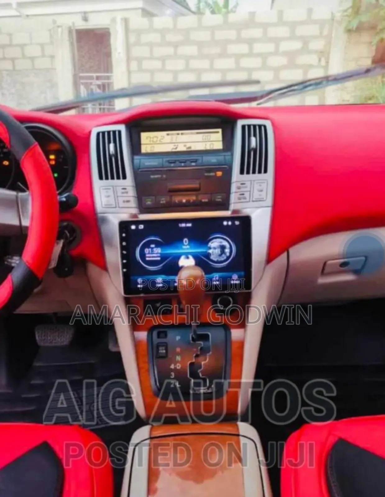 Rx330 Android Navigation Screen