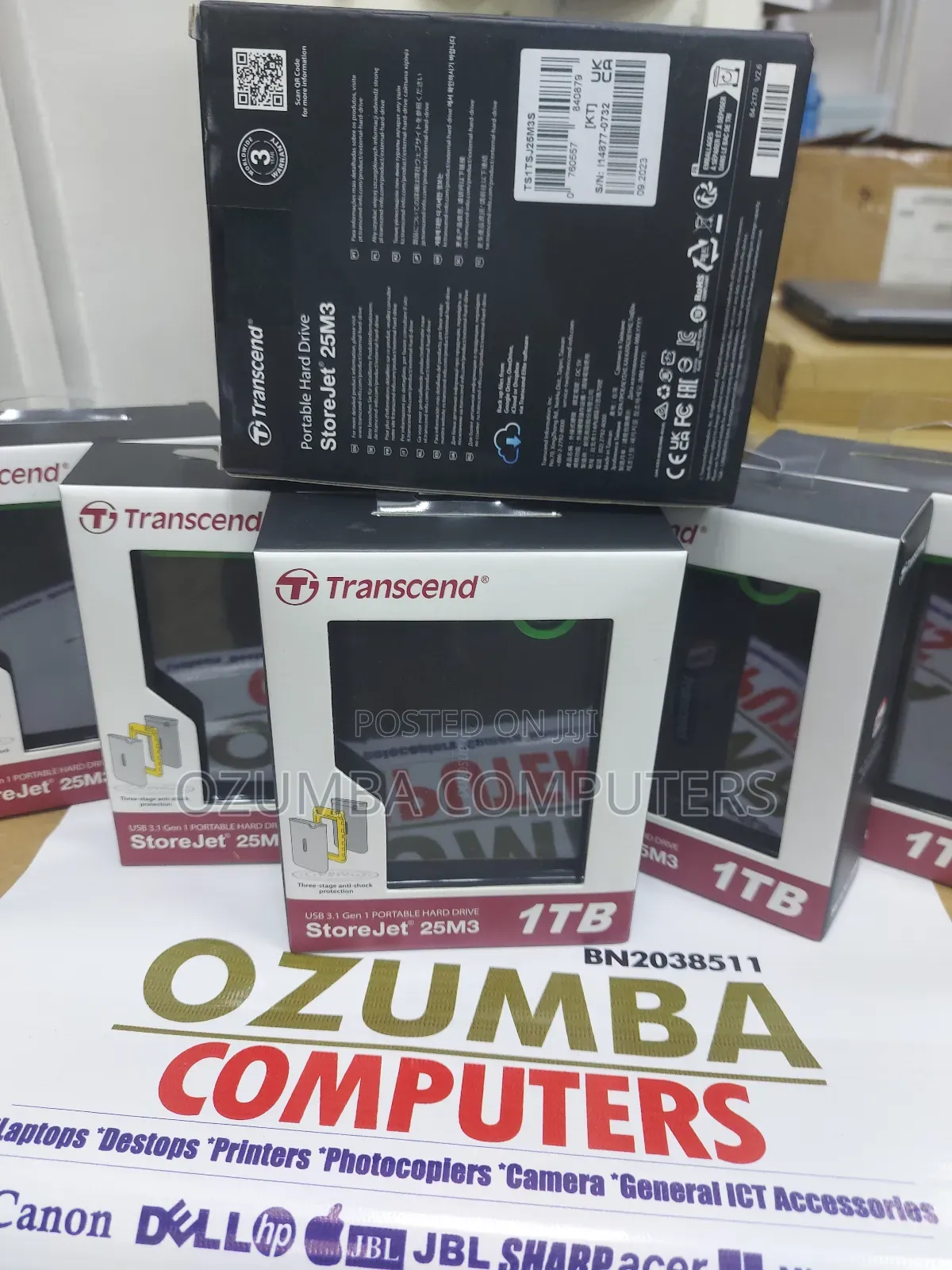 Transcend Storejet 25m3 1tb Portable Hard Drive
