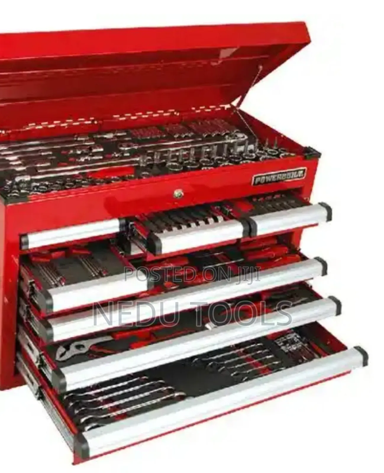 Tool Box With Tools 5step