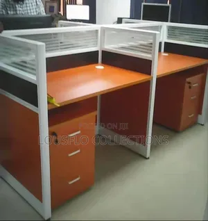 4 Seaters Quality Office Work Station Table