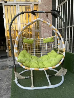 Two in One Rattan Hammock Swing Chair