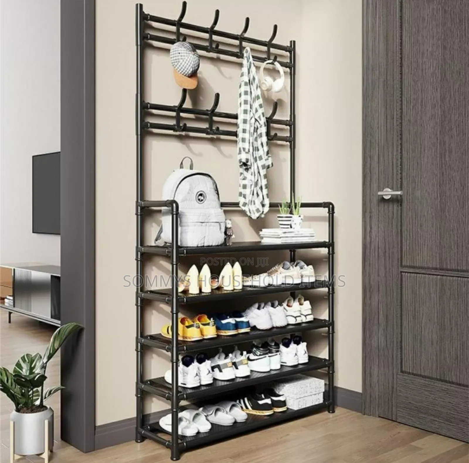Big Sized Multi-Use Shoe Rack / Hat / Coat Rack