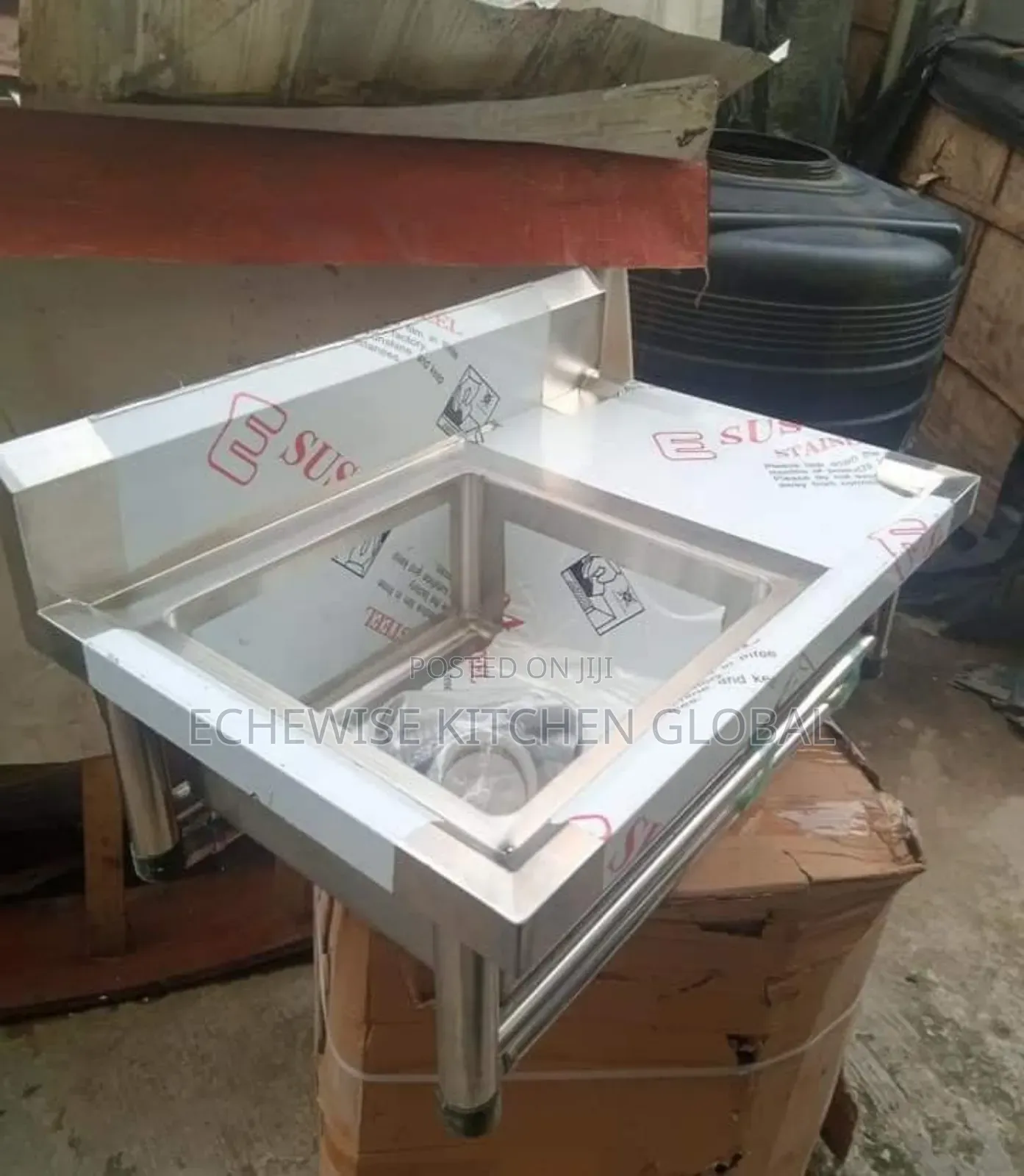 Industrial Sink With Space