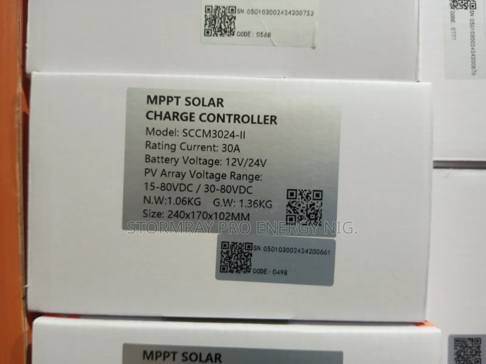 30A MTTP Felicity Charge Controllers Available