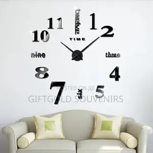 3D Home Decorative Wall Clock