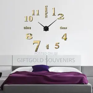 3D Home Decorative Wall Clock