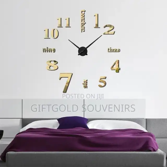 3D Home Decorative Wall Clock
