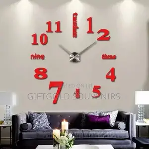 3D Home Decorative Wall Clock