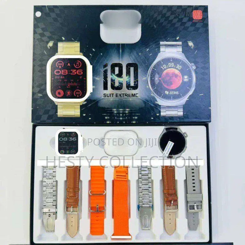 I80 Suit Extreme Smartwatch With 2 Smartwatches