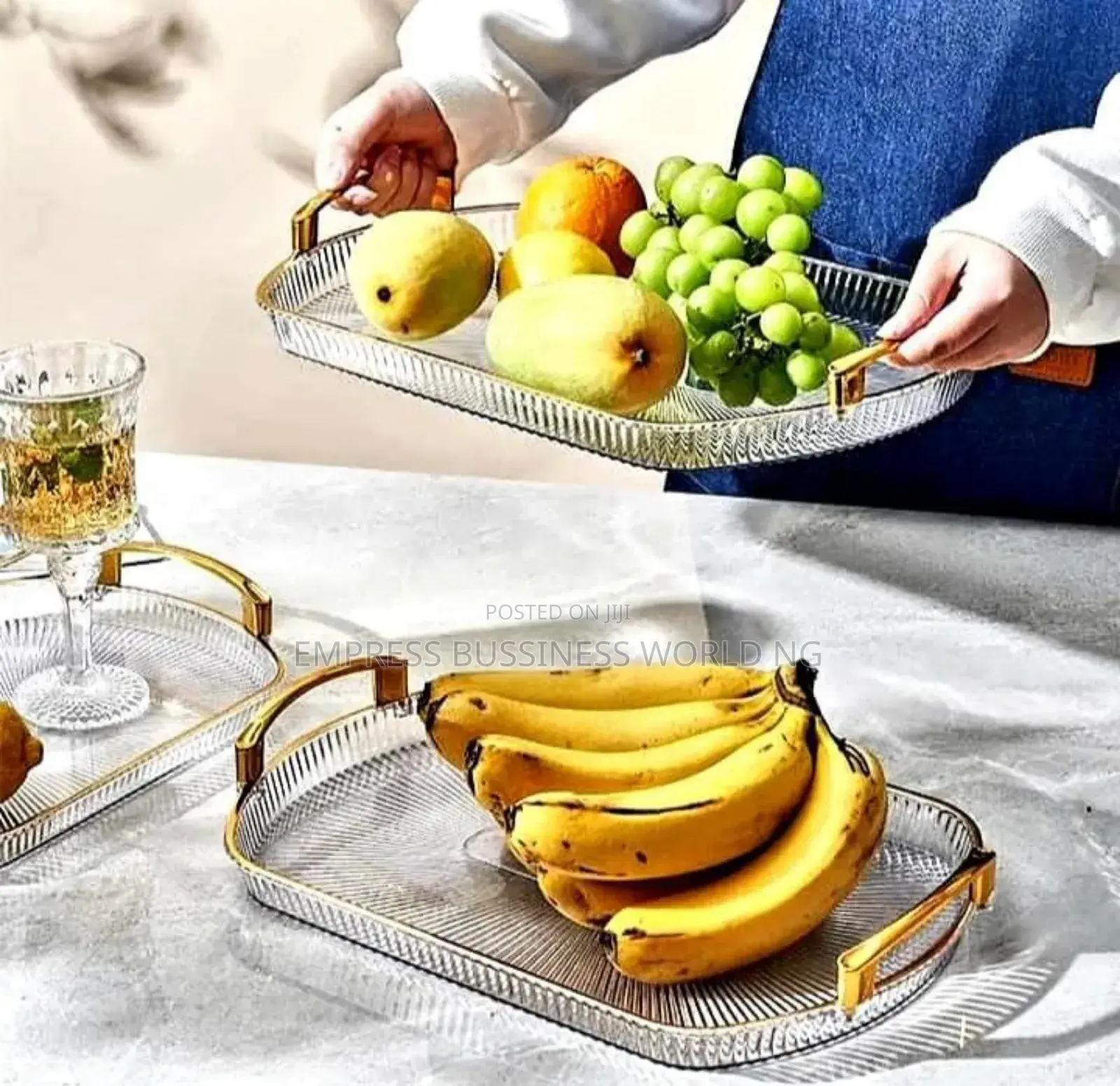 Transparent Acrylic Pieces Tray