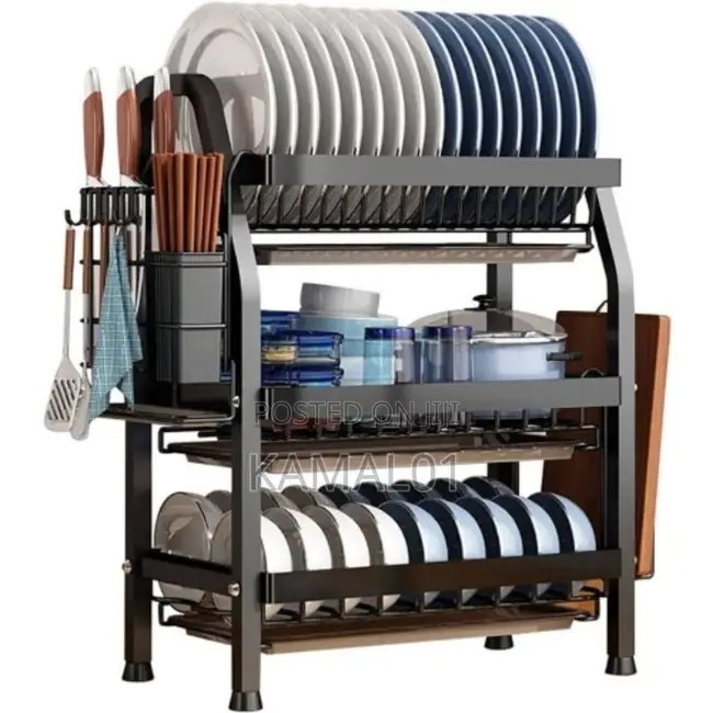 Dish Rack Large 3 Tier Dish Drying Rack
