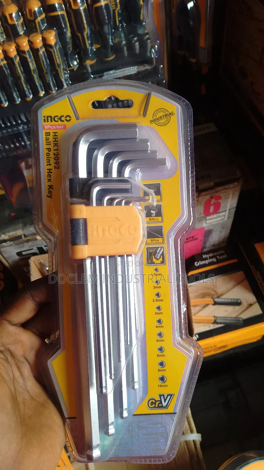 Ball Point Hex Allen Keys Set Hi