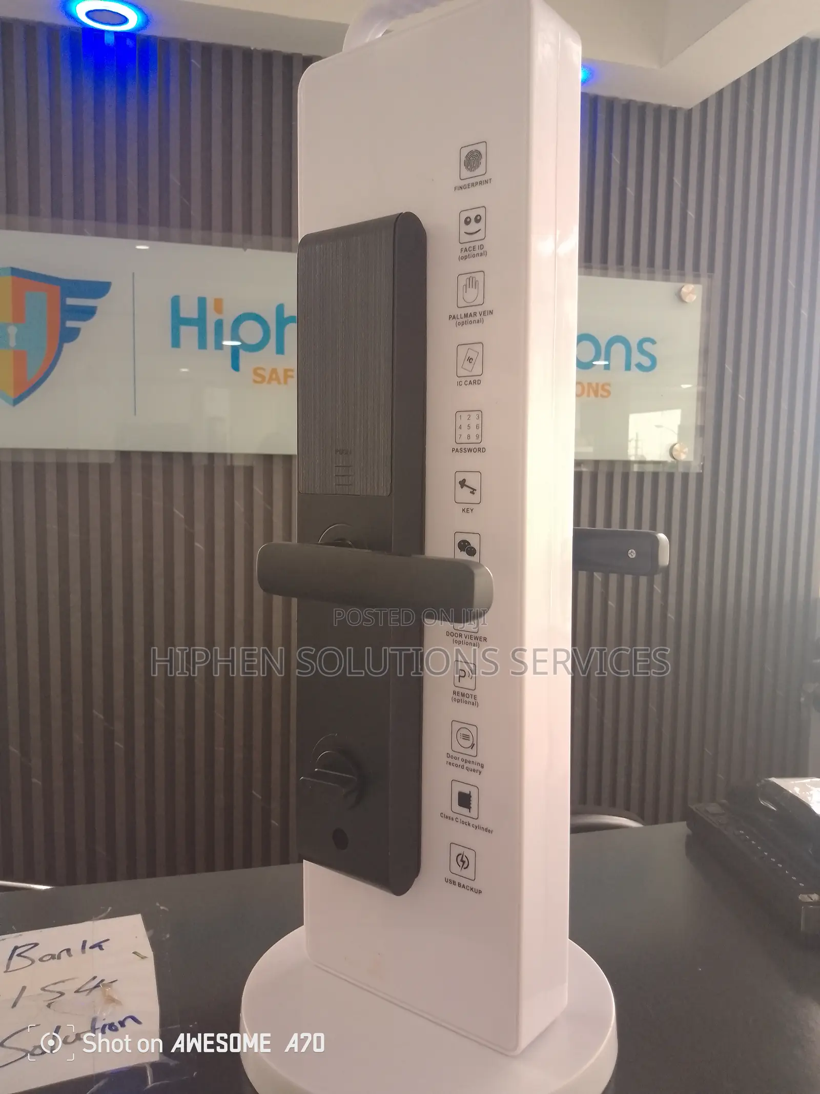 Control Fingerprint Electronic Safe Door Lock