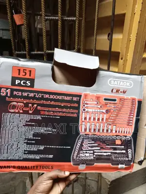 Tools Box Heavy Duty 151 Pcs Cr-v