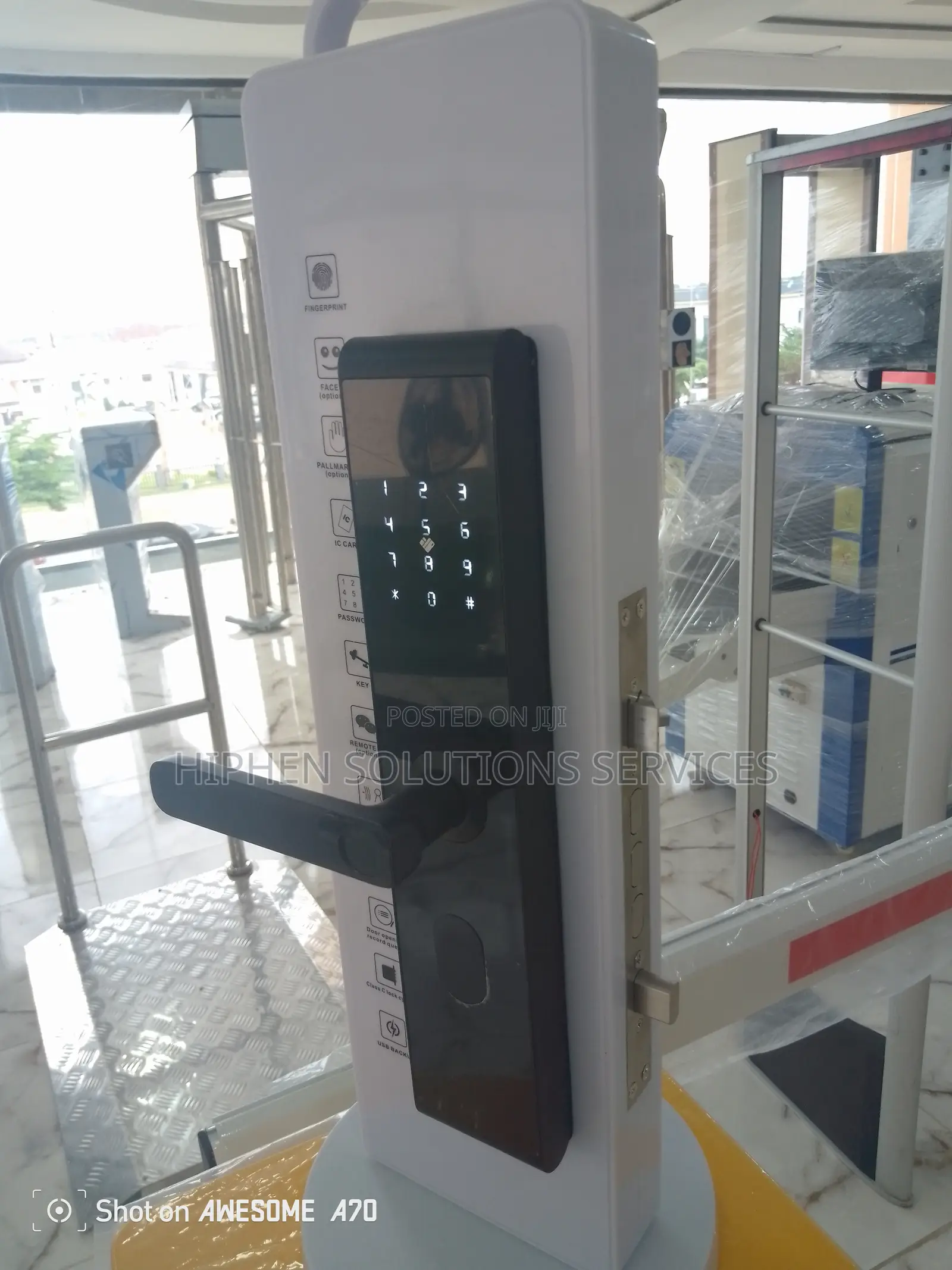 Control Fingerprint Electronic Safe Door Lock