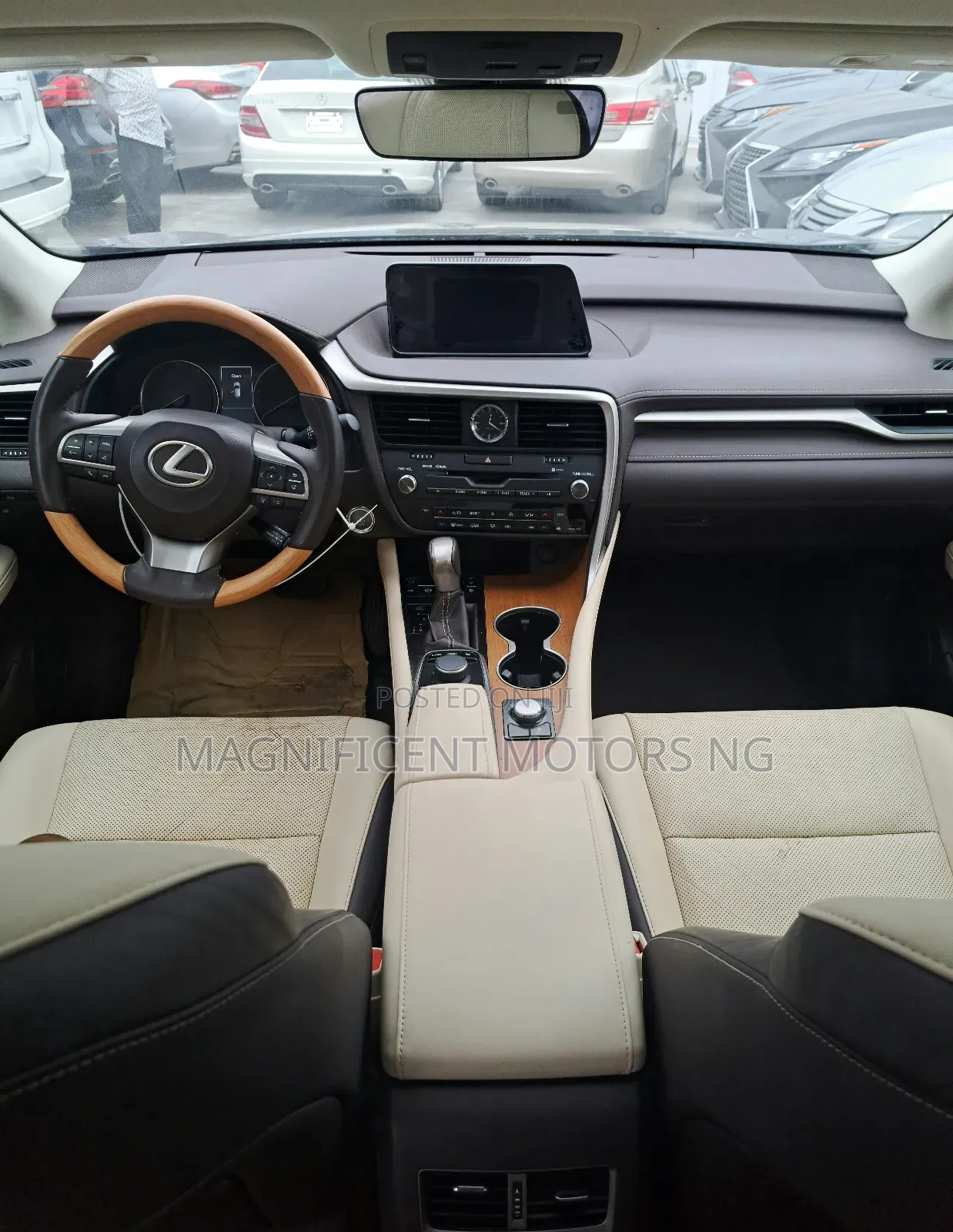Lexus RX 350 FWD 2017 Black