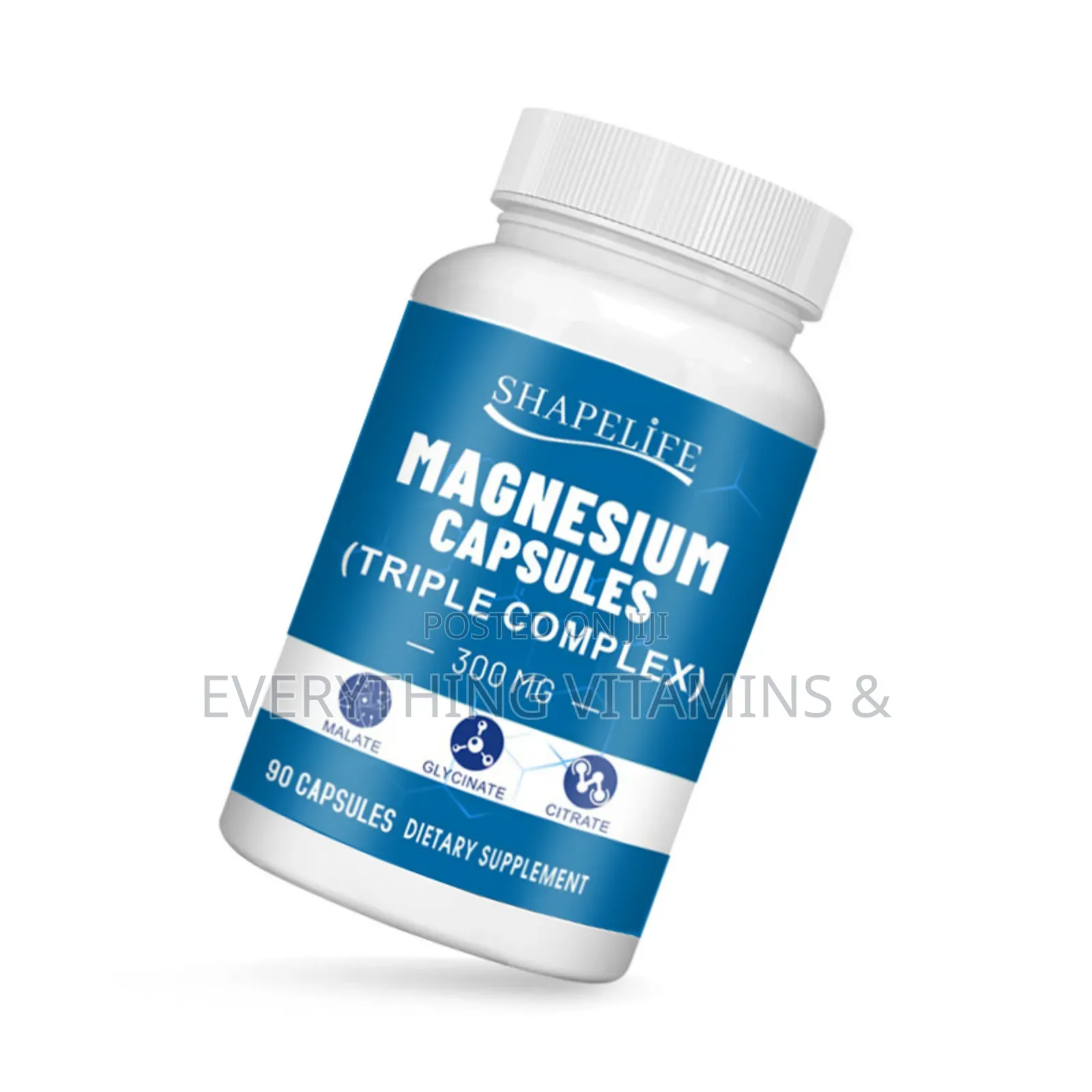 Magnesium Triple Complex (Malate, Glycinate, Citrate) 400mg