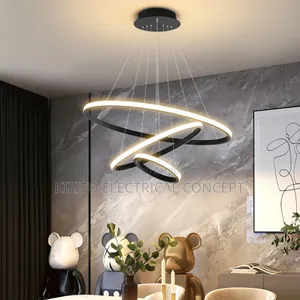 3 Ring Dropping LED Ceiling Pendant Decor