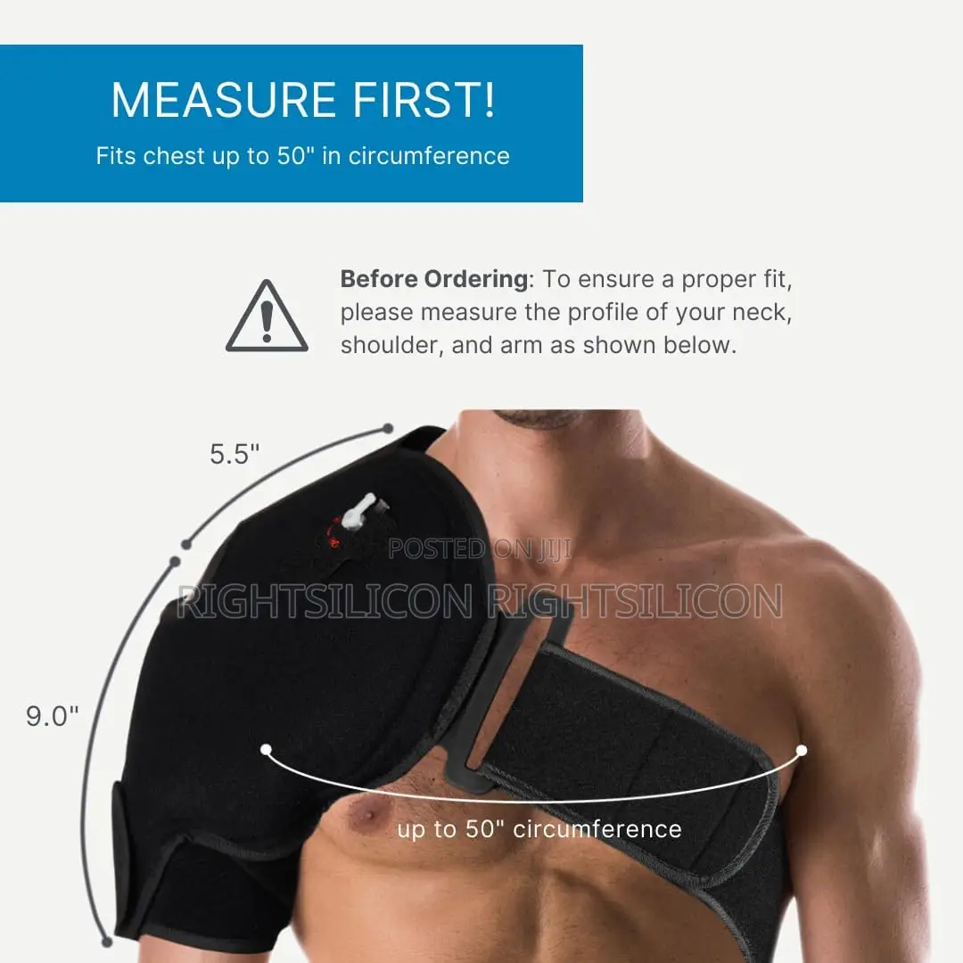 USA Natracure Hot or Cold Therapy Shoulder Ice Pack Wrap