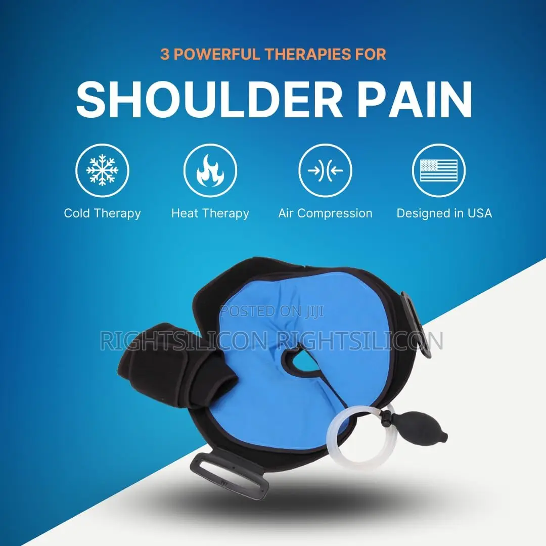 USA Natracure Hot or Cold Therapy Shoulder Ice Pack Wrap