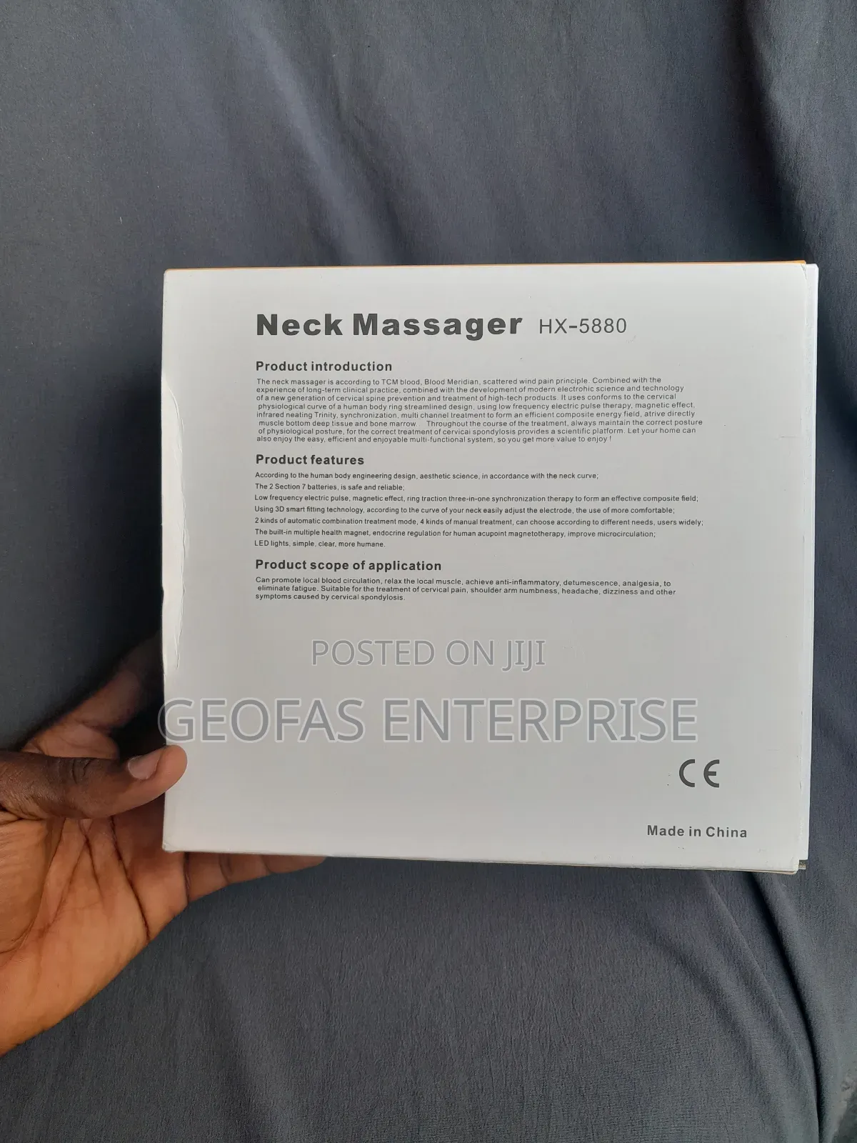 Therapy Neck Spontaneous Self Heating Headache Massager