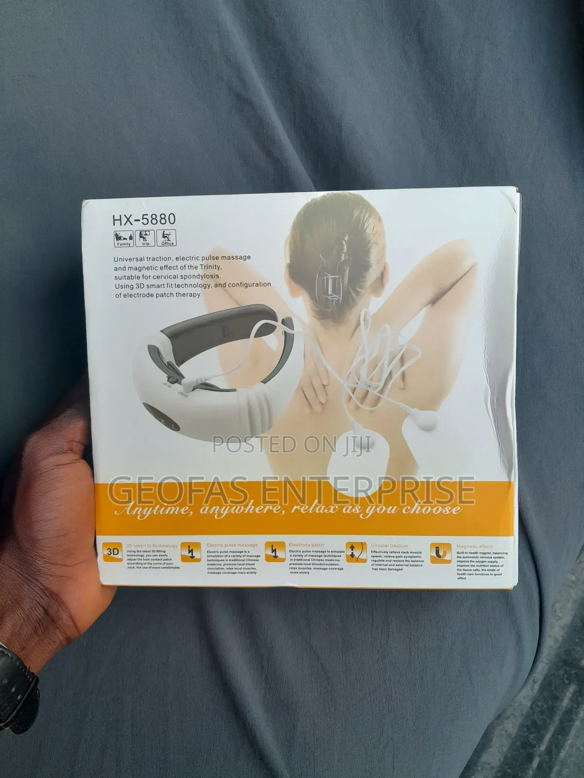 Therapy Neck Spontaneous Self Heating Headache Massager