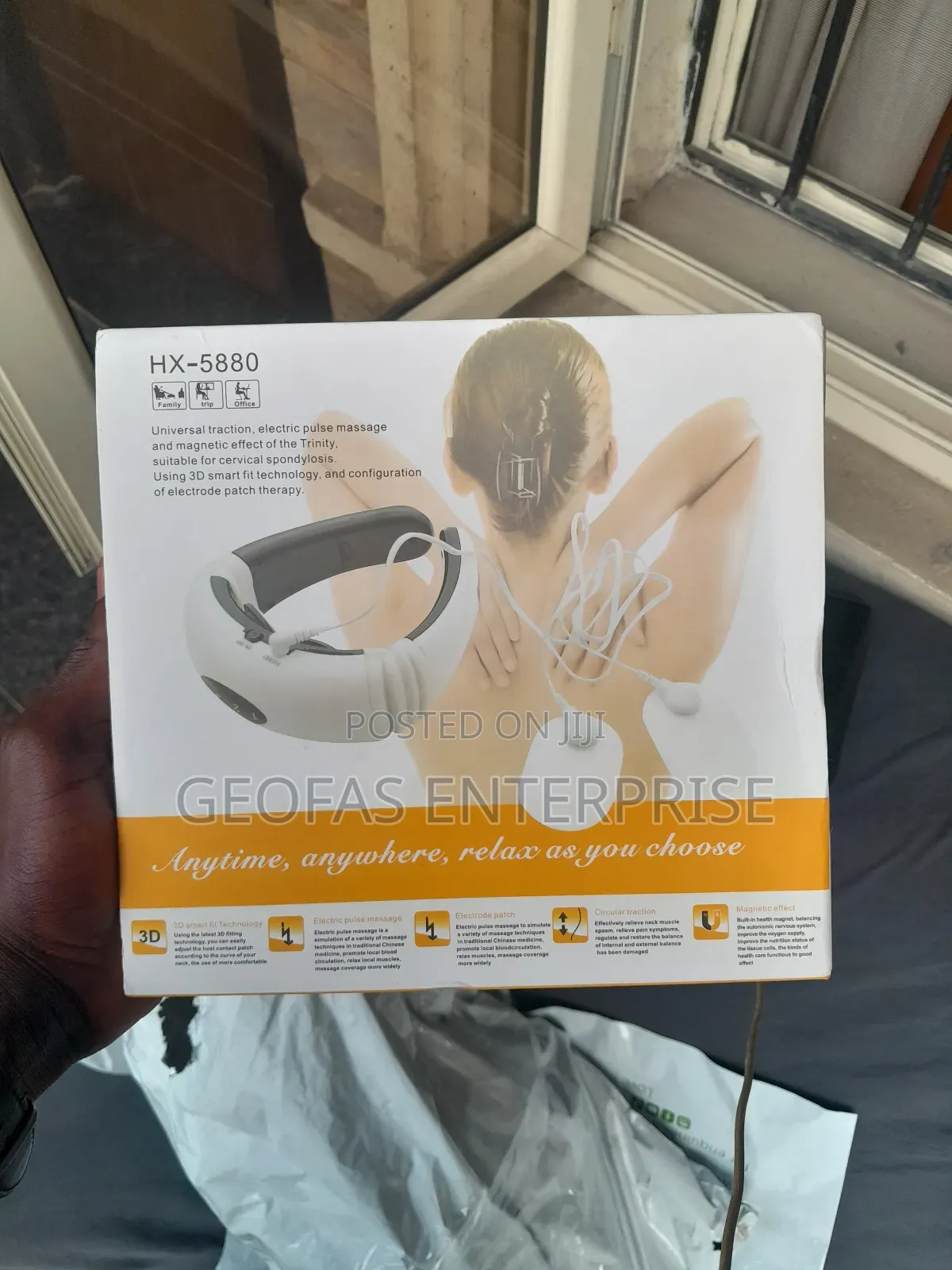Therapy Neck Spontaneous Self Heating Headache Massager