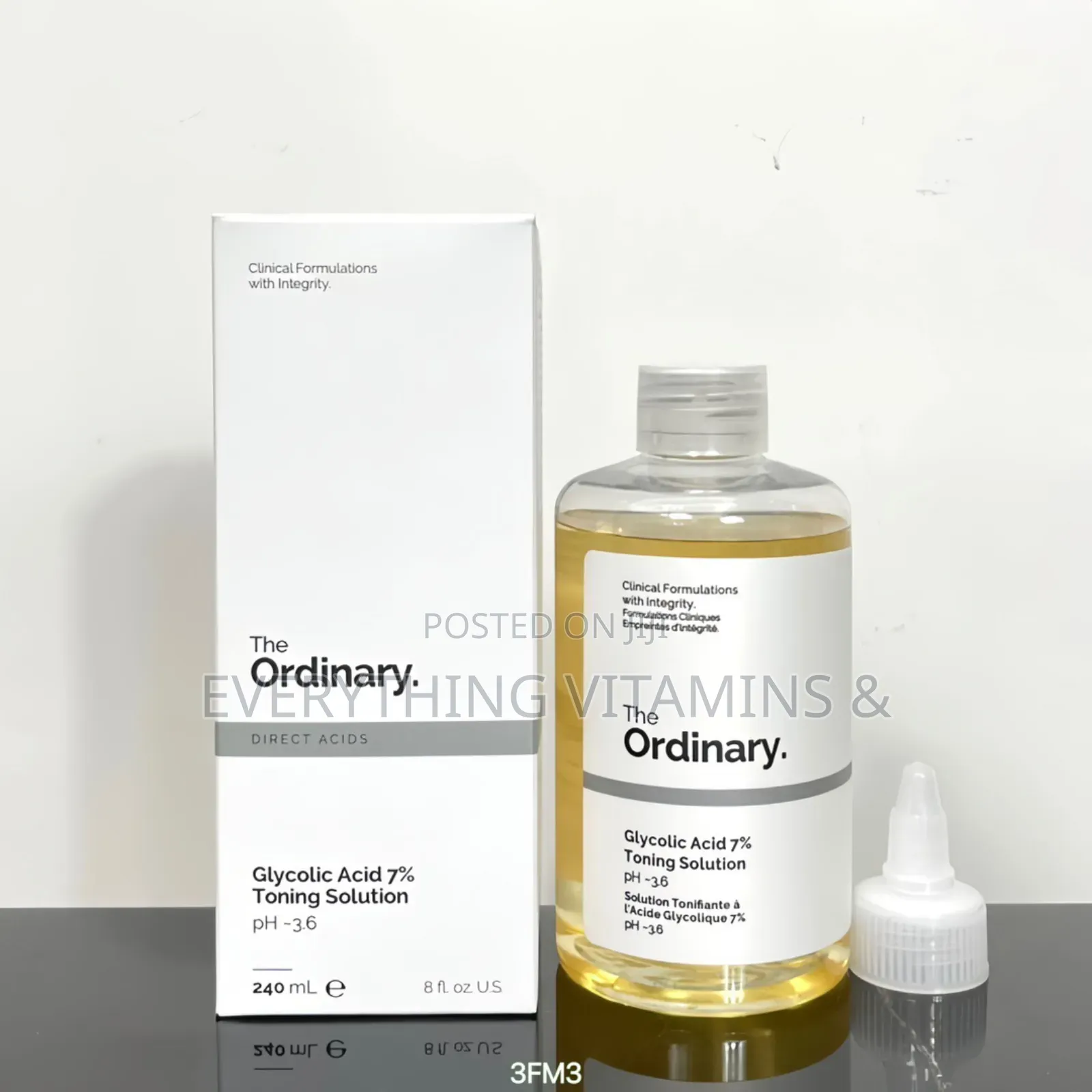 The Ordinary Glycolic Acid 7% Toning Solution Toner – 240ml