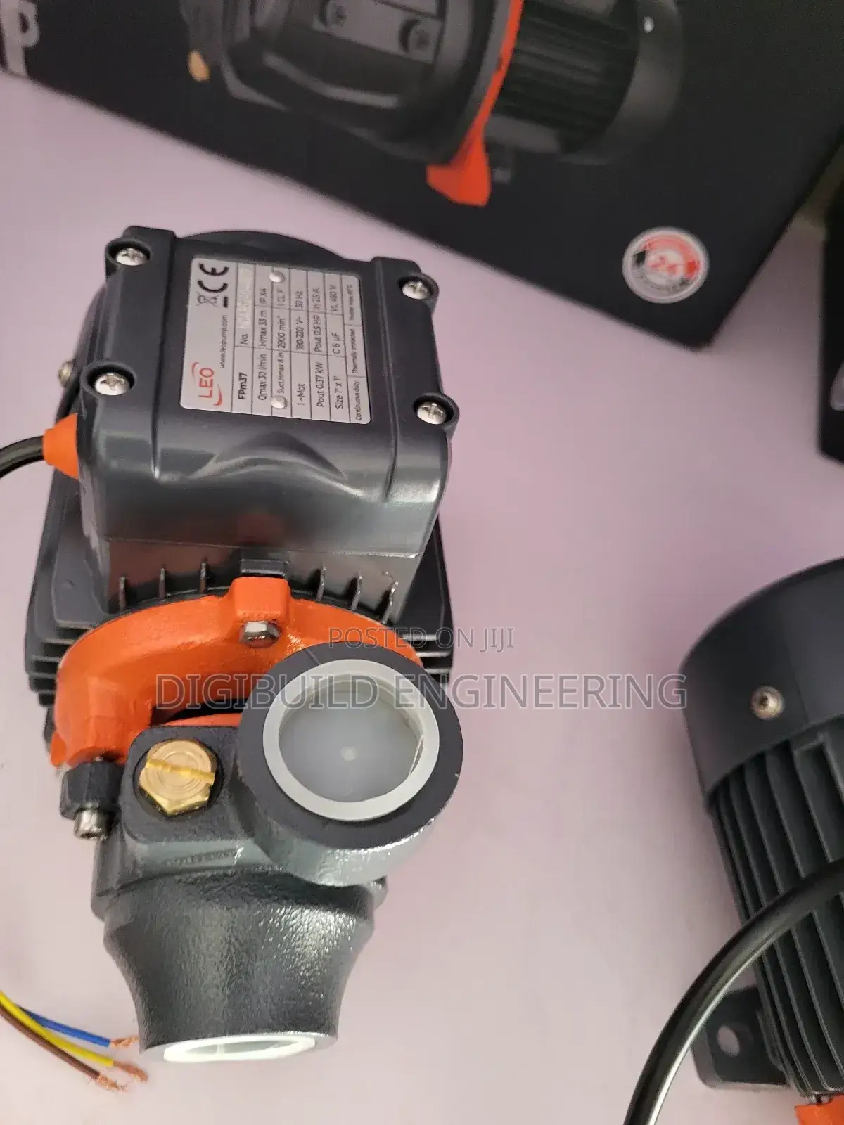 0.5hp Leo Water Pump