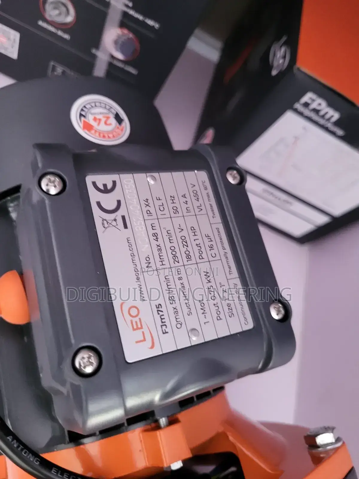1hp Leo Surface Pump
