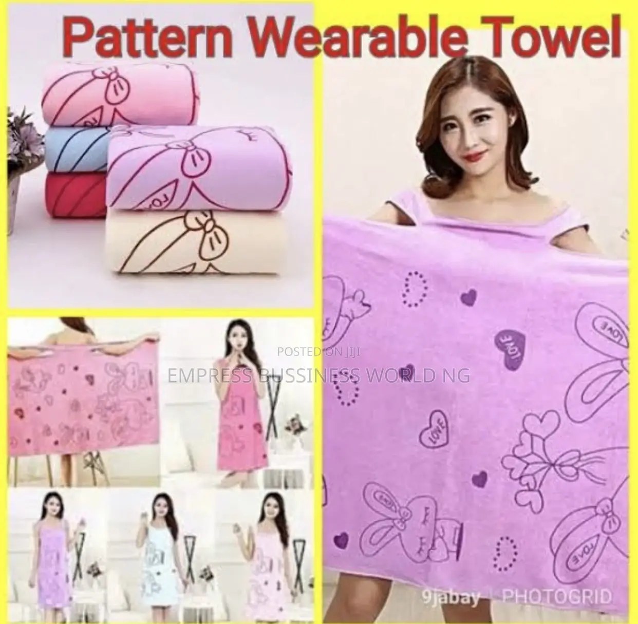 Wearable Towel