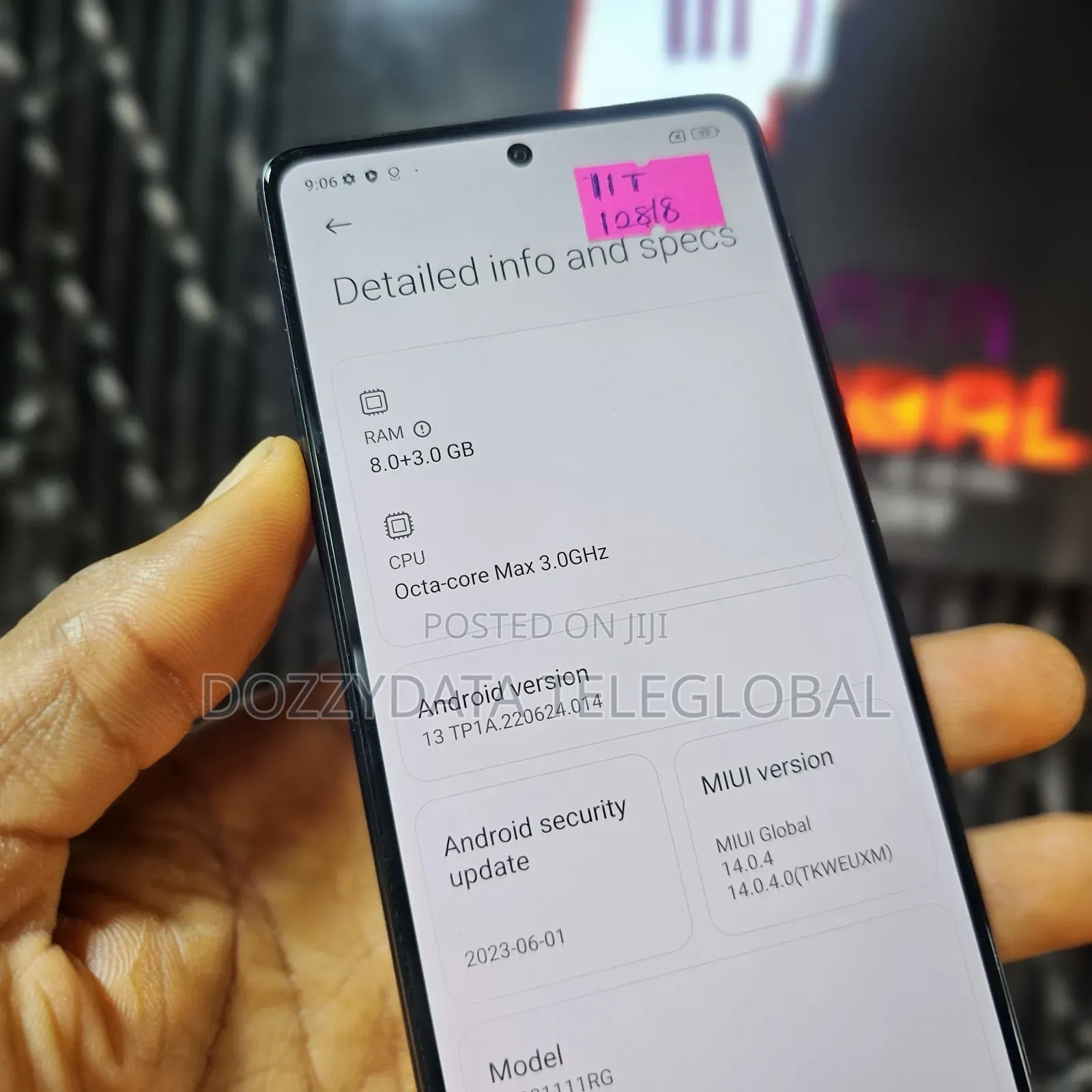 Xiaomi 11T 128 GB Black