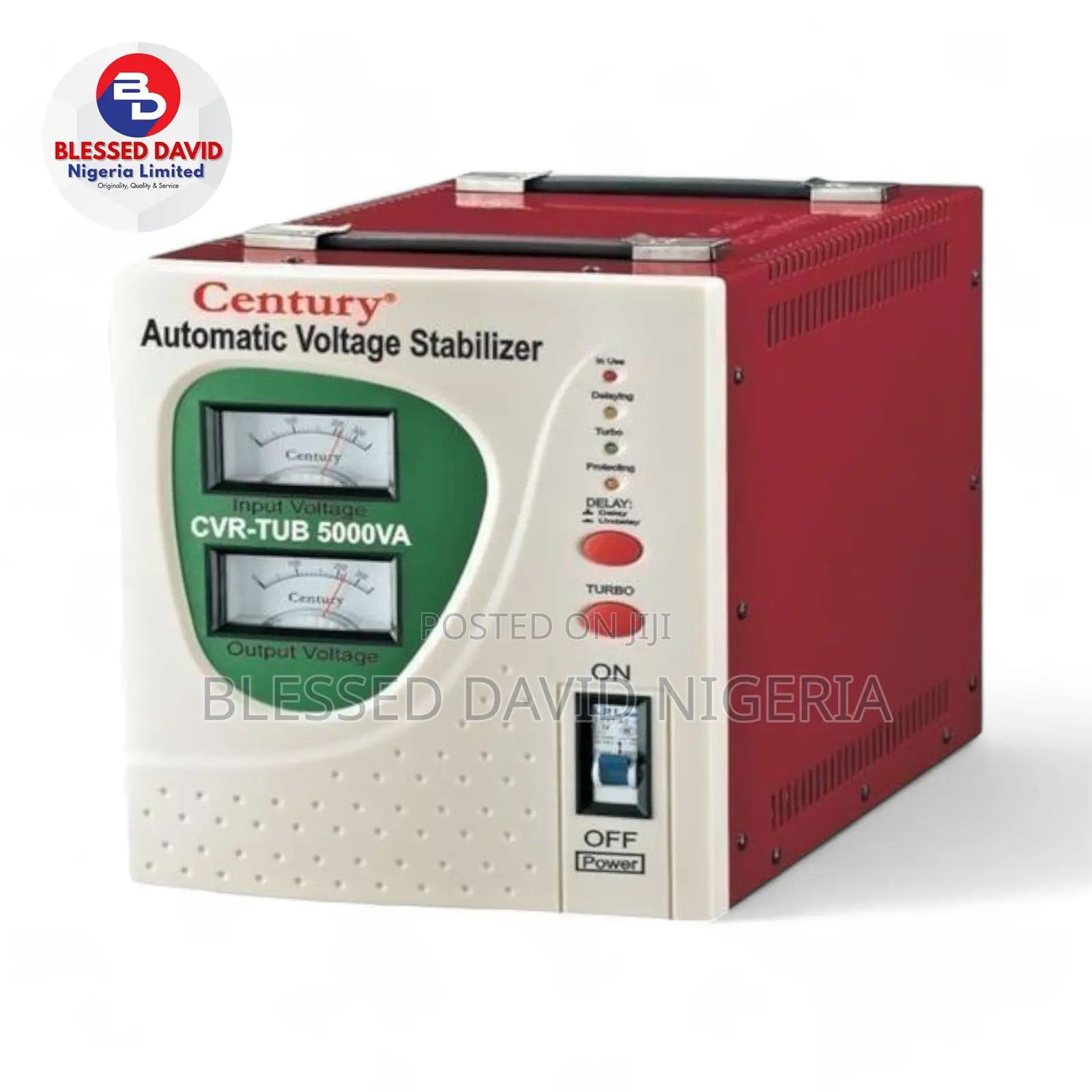 Century Automatic Voltage Stabilizer Cvr-tub-5000va