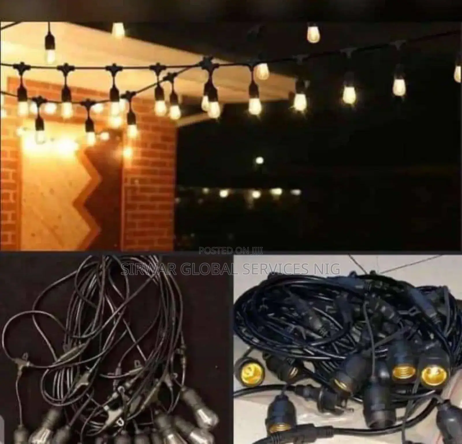 Complete Rope Drop Light 20 Drop+Bulb 