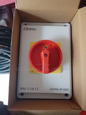 100 Amps 4pole Kripal Isolator Switch