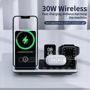 R11 4 in 1 Wireless Charger Qi Wireless Fast Charging Stand