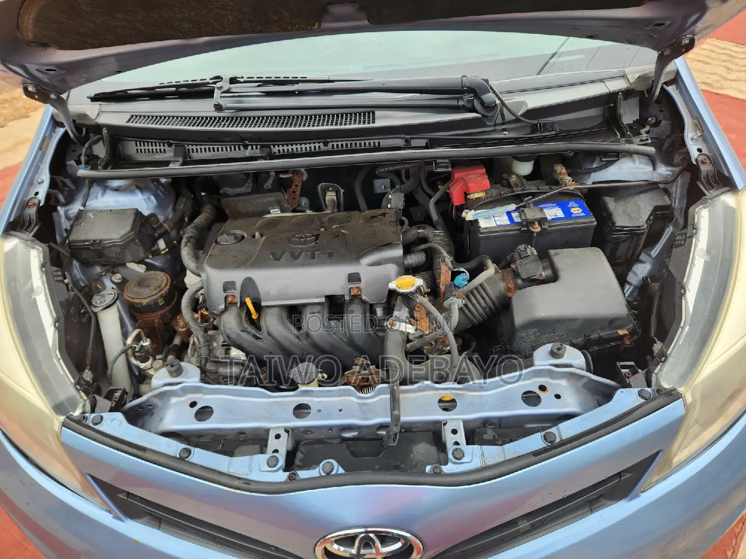 Toyota Yaris 2013 Blue